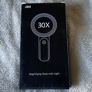 JMH 30X Magnifying Glass with Light